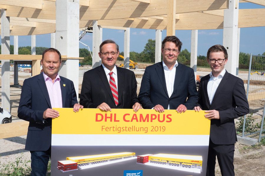 State-of-the art DHL logistics center for Austria and central gateway to Eastern Europe