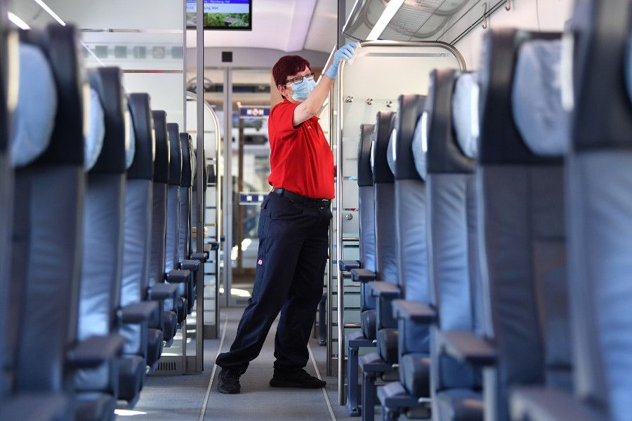 Deutsche Bahn launches a hygiene and cleaning campaign